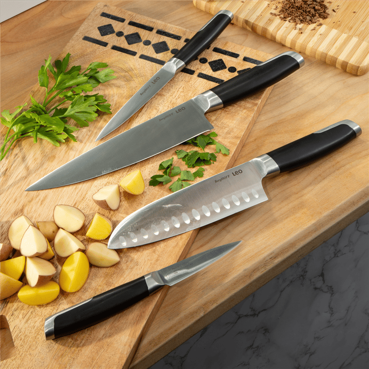 BergHOFF Leo Graphite 4pc. Stainless Steel Cutlery Set