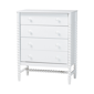 Baxton Studio Brantley Spindle 4-Drawer Chest - image 1