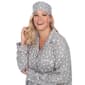 Plus Size White Mark Dotted Long Sleeve 3pc. Pajama Set - image 4