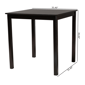 Baxton Studio Lenoir Modern Wood Counter Height Pub Table - image 7