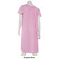 Womens Miss Elaine Short Sleeve Short Nightgown - image 2