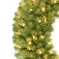 Puleo International 48in. Pre-Lit Warm White Utah Spruce Wreath - image 4