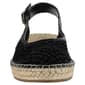 Womens Bella Vita Olive II Crochet Espadrille Slingback Sandals - image 6