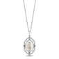 Enchanted by Disney Sterling Silver Topaz Pendant Necklace - image 1