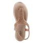 Womens Capelli New York Opaque Jelly w/Gem Trim Thong Sandals - image 4
