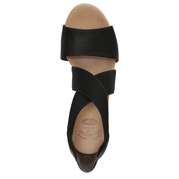 Womens Dr. Scholl's Barton Band Wedge Sandals