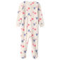 Baby Girl (12-24M) Carter''s® Pink/Blue Monster Footed Pajama - image 2