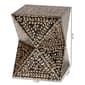 Baxton Studio Feronia Modern Bohemian End Table - image 8