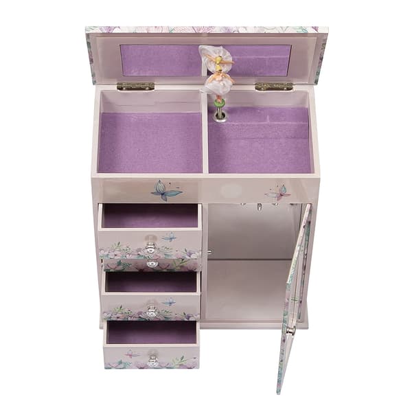 Mele & Co. Liliana Girl's Musical Ballerina Jewelry Box