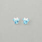 Disney Minnie Mouse March Birthstone Stud Earrings - image 1