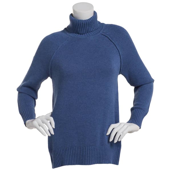 Womens 89th & Madison Perfect Long Sleeve Turtleneck Sweater