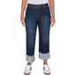 Plus Size Ruby Rd. Key Items Premium Stretch Denim  Wide Leg Cro - image 1