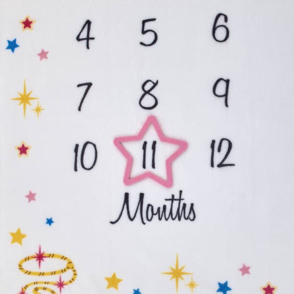 Warner Bros. Wonder Woman Milestone Baby Blanket