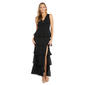 Womens R&M Richards Sleeveless Georgette Tier Evening Gown - image 1