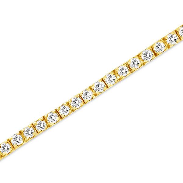 Diamond Classics&#8482; 14kt. Yellow Gold 2cttw. Tennis Bracelet
