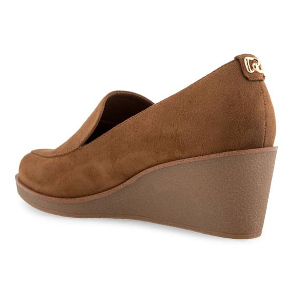 Womens Aerosoles Basil Wedged Loafers