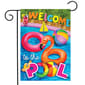 Briarwood Lane Welcome To The Pool Garden Flag - image 1
