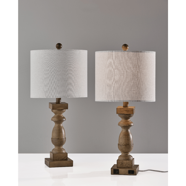 Simplee Adesso Jolene 2pc. Table Lamp Set