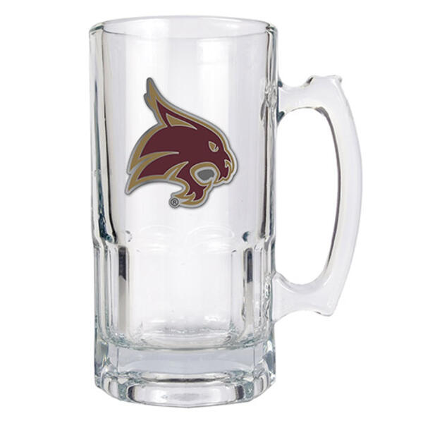 NCAA Texas State Bobcats Macho Glass Mug - image 