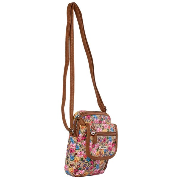 MultiSac Everest Mini Crossbody - Cream Lilith Floral