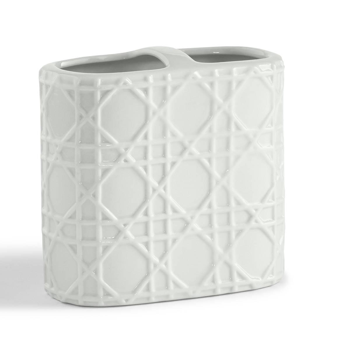 Cassadecor Wicker Bath Accessories - Toothbrush Holder