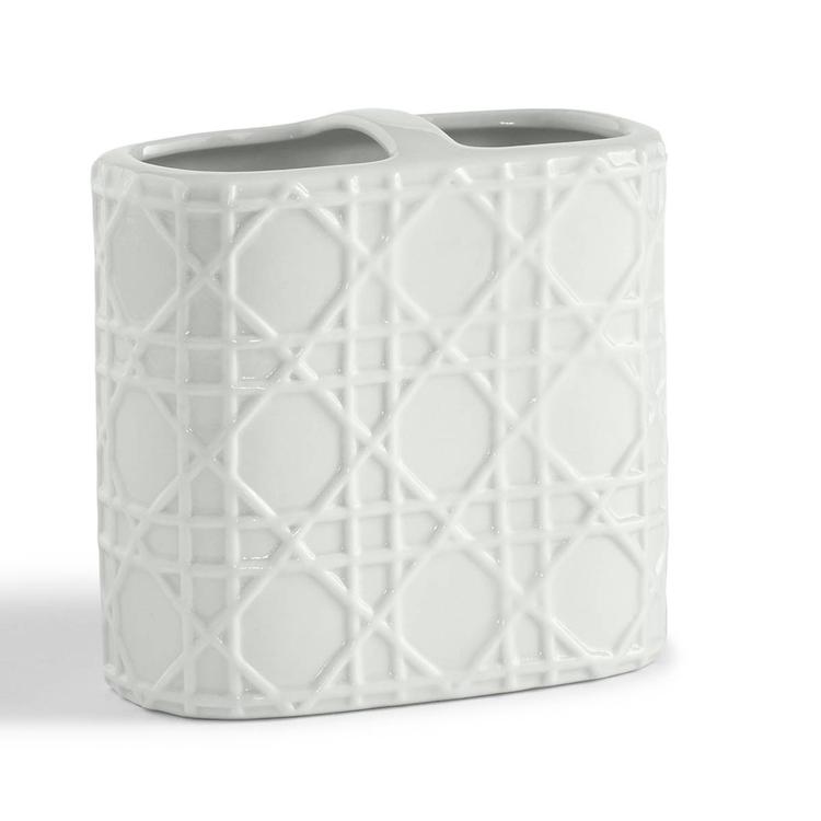 Cassadecor Wicker Bath Accessories - Toothbrush Holder