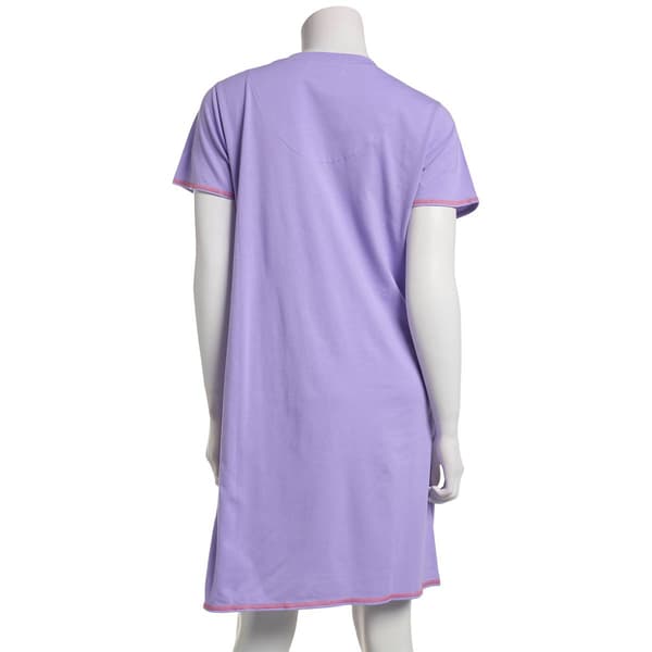Womens René Rofé® Be Flamazing Embroidered Nightshirt