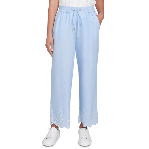 Womens Skyes the Limit Quiet Wave Twill Wide Leg Pant