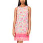 Womens MSK Sleeveless Floral Keyhole Back Shift Dress - image 1