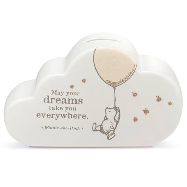 Baby Unisex Demdaco Pooh Dreams Everywhere Bank - image 