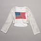 Girls (7-16) No Comment 2Fer Long Sleeve Mesh Flag Top & Tank - image 1