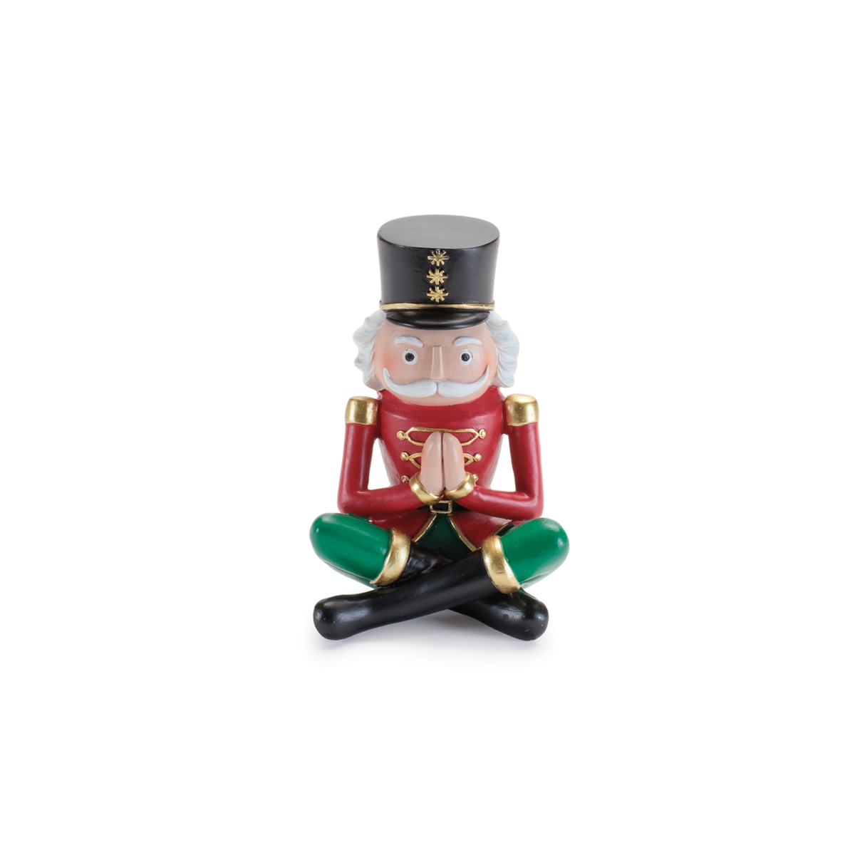 Melrose Yoga Nutcracker Soldier Figurines - Set of 3