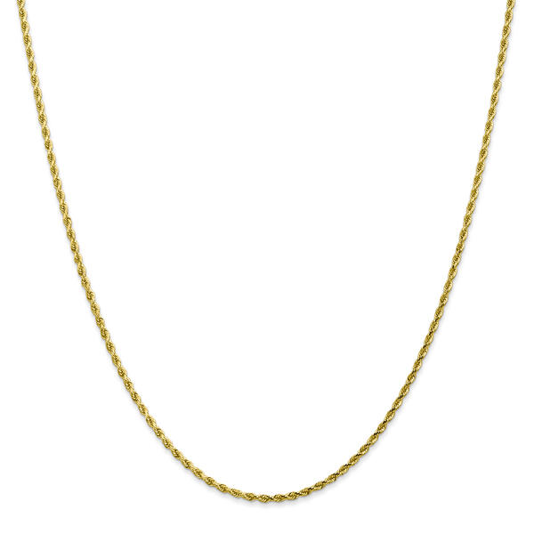 Gold Classics&#40;tm&#41; 10kt. 1.75mm 20in. Diamond-Cut Rope Chain - image 