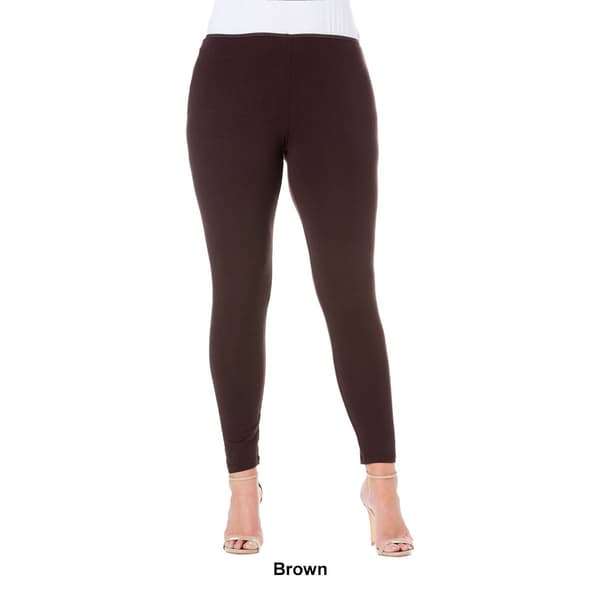 Plus Size 24/7 Comfort Apparel Stretch Leggings