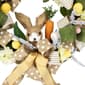 Northlight Seasonal Bunny & Bows Floral Easter Wreath - image 3