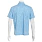 Mens PGA Tour® Short Sleeve Abstract Golf Polo - Starlight Blue - image 2