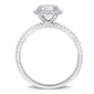 Gemstone Classics&#8482; 1 1/4kt. Dew Moissanite Halo Ring - image 3