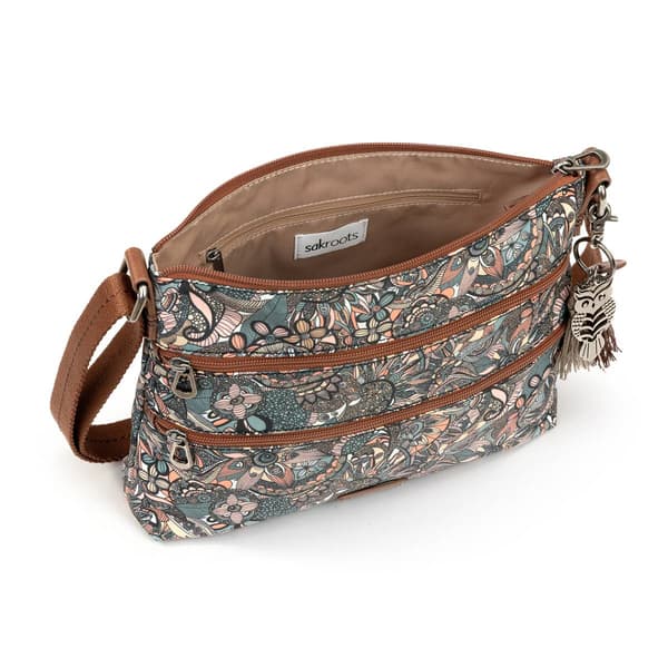 Sakroots Basic Nylon Crossbody - Sienna Spirit Desert