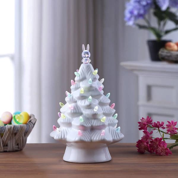 Mr. Christmas 13in. White Easter Tree
