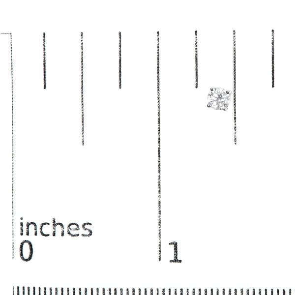 Haus of Brilliance Silver 3/8ctw. Lab Grown Diamond Stud Earrings