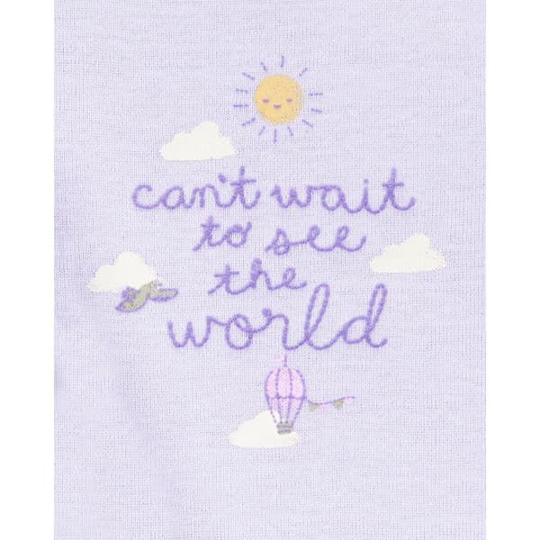 Baby Girl (NB-12M) Carter''s® See the World Balloon Cardigan Set