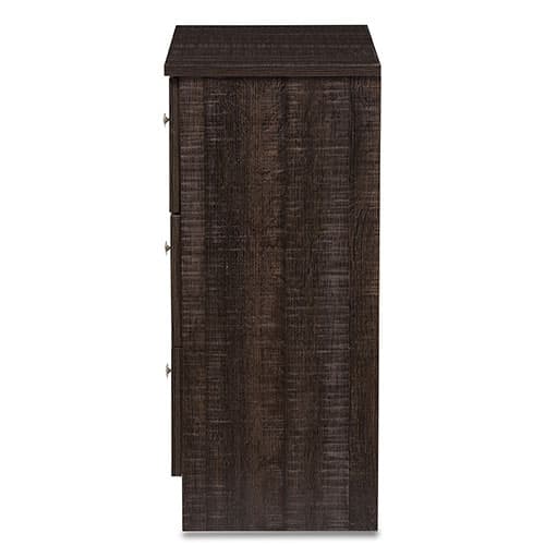 Baxton Studio Decon 3 Drawer Storage Chest