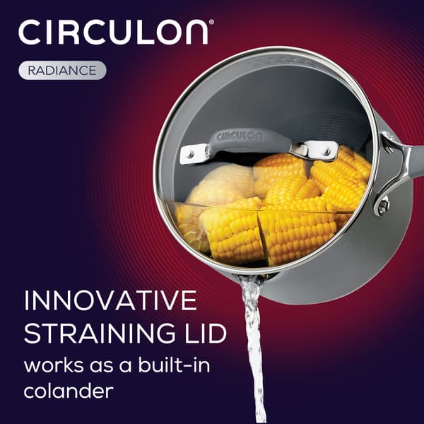 Circulon&#174; Radiance 3qt. Hard-Anodized Saucepan