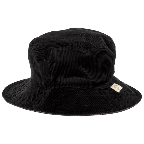 Womens C&C California Reversible Corduroy Plaid Bucket Hat