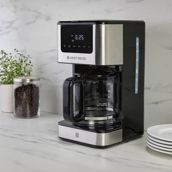 West Bend 12 Cup Touchscreen Coffee Maker