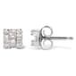 Haus of Brilliance 10kt. White Gold 1/7ctw. Diamond Stud Earrings - image 3