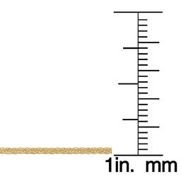 Gold Classics™ 10kt. Gold 18in. Wheat Chain Necklace