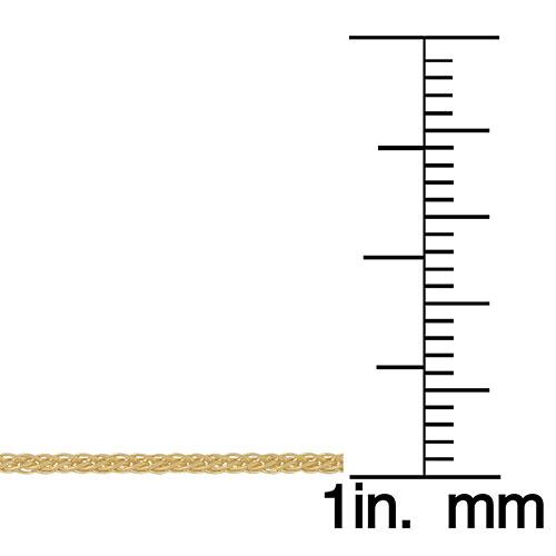 Gold Classics™ 10kt. Gold 18in. Wheat Chain Necklace