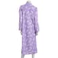 Womens Jasmine Rose Long Sleeve Leaves Blister Knit Zip Robe - image 3