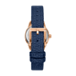 Womens DKNY Milanese Blue Strap Rose Gold-Tone Watch DK1L113P0035 - image 3